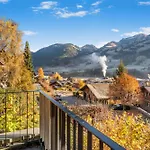 Apartamento Stylish Alpine Hideaway With Panoramic Views Zweisimmen