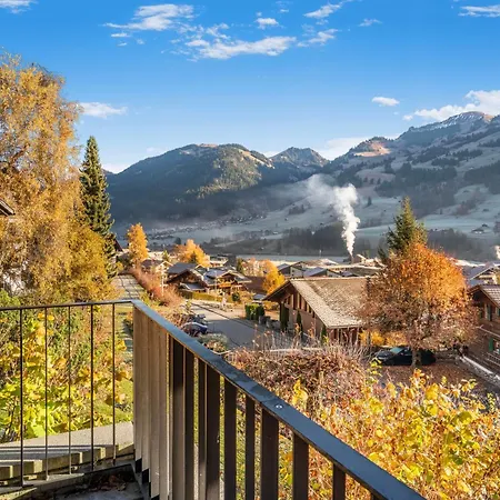 Lejlighed Stylish Alpine Hideaway With Panoramic Views Zweisimmen